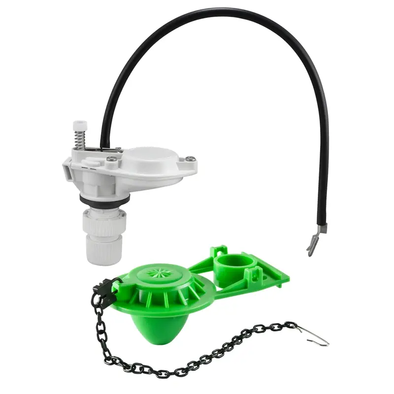 Mini Pilot Toilet Repair Kit With Adjustable Fill Valve And Flapper