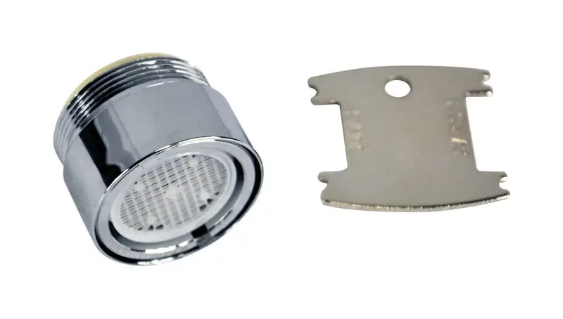 Danco Dual Thread 15/16 In.-27M X 55/64 In.-27F Chrome Faucet Aerator