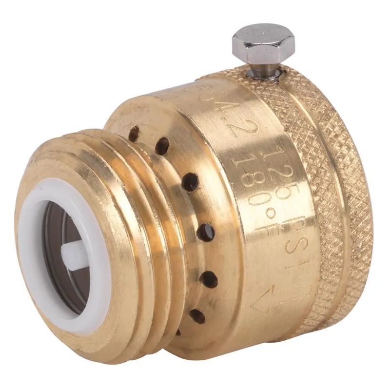 3/4 In. Mht X 3/4 In. Fht Lead-free Brass Vacuum Breaker For Plumbing