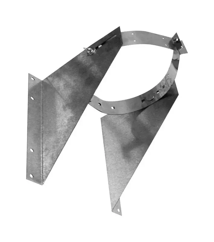 5 In. To 8 In. Stainless Steel Wall Support And Band Assembly Model 200260