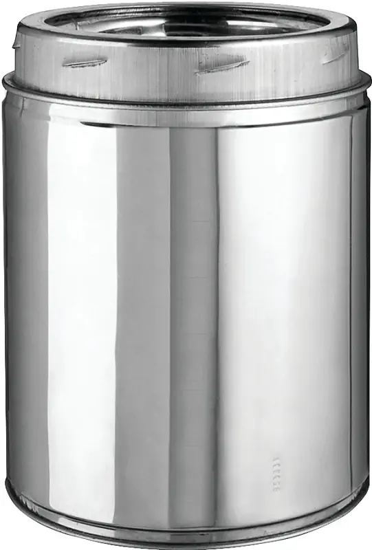 8 In. Diameter X 6 In. Length Stainless Steel Insulated Chimney Pipe