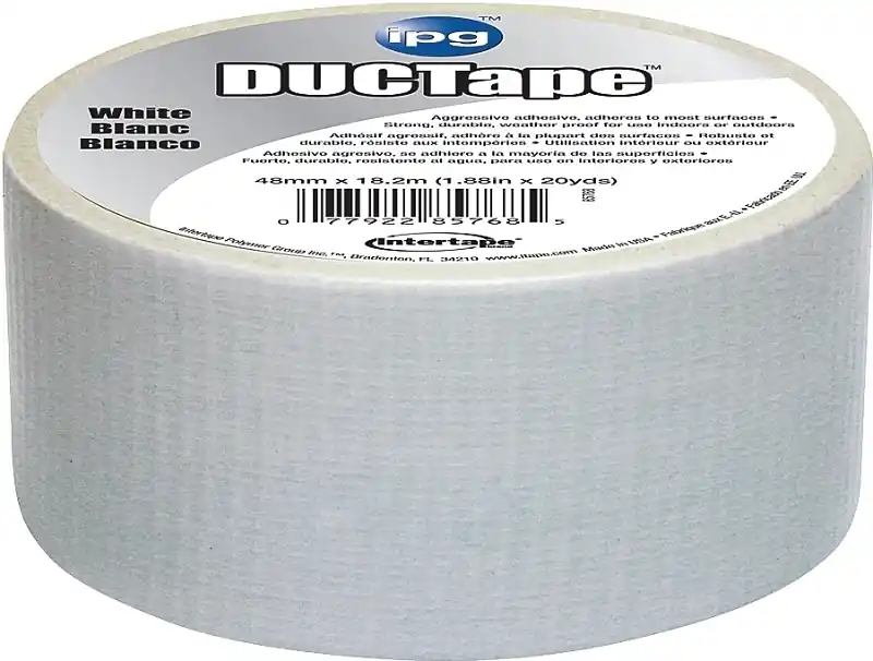 Jobsite 1.88 In. X 20 Yd. White General Purpose Duct Tape
