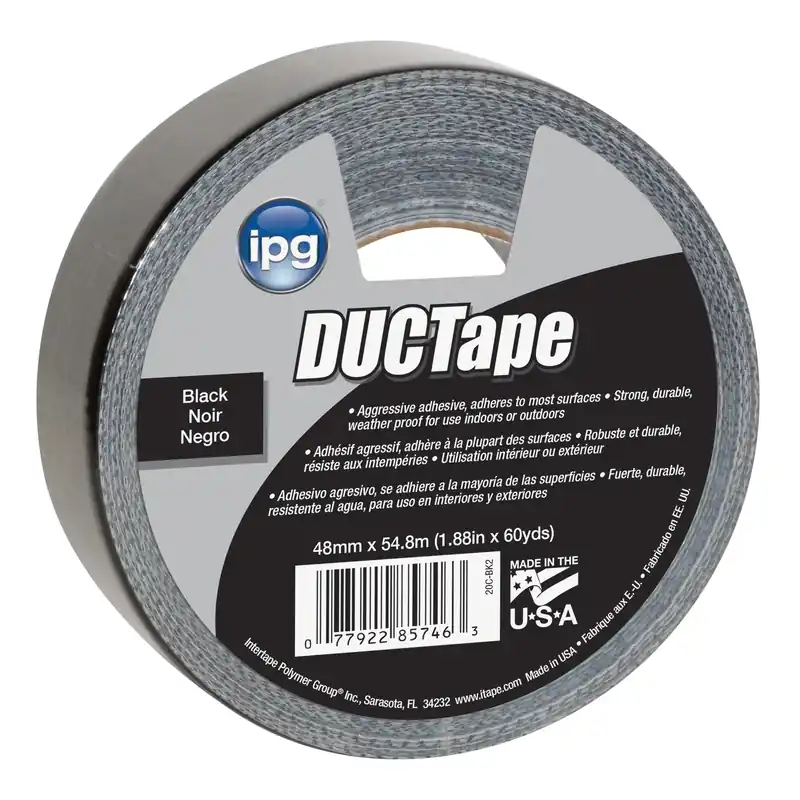 Jobsite 1.88 In. X 60 Yd. Black General Purpose Duct Tape