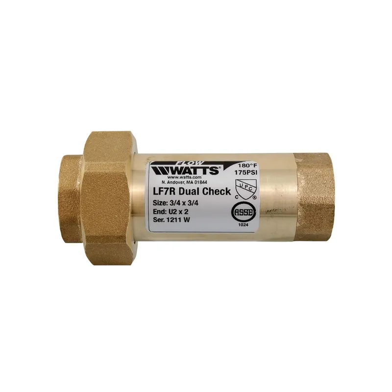 3/4 In. Lead-free Brass Double Check Valve - Model 0960067
