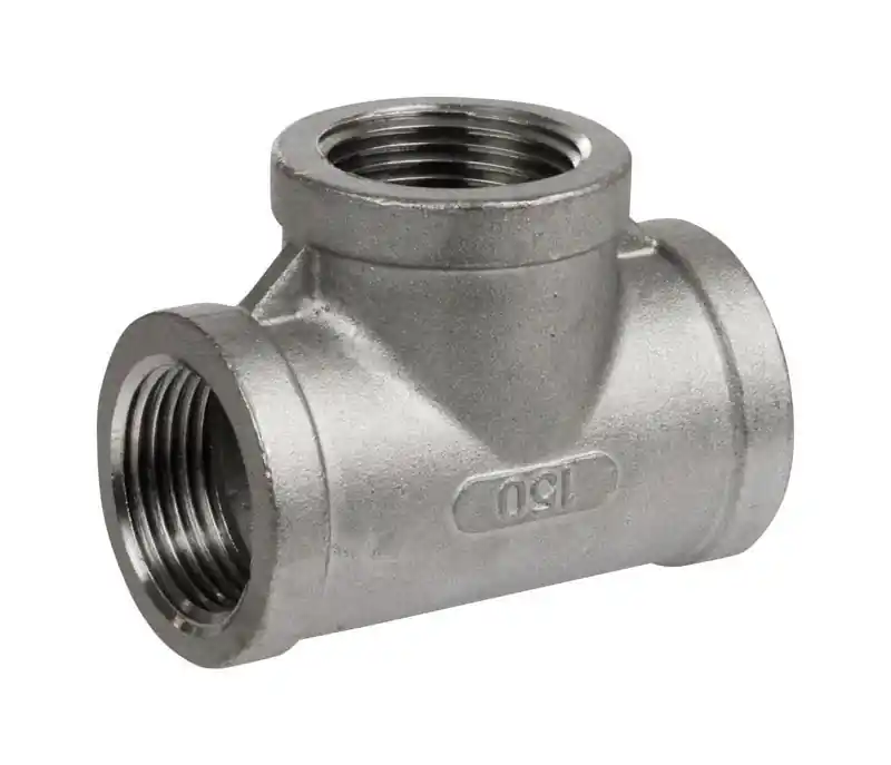 1-1/4 In. Fpt X 1-1/4 In. D Female Stainless Steel Tee