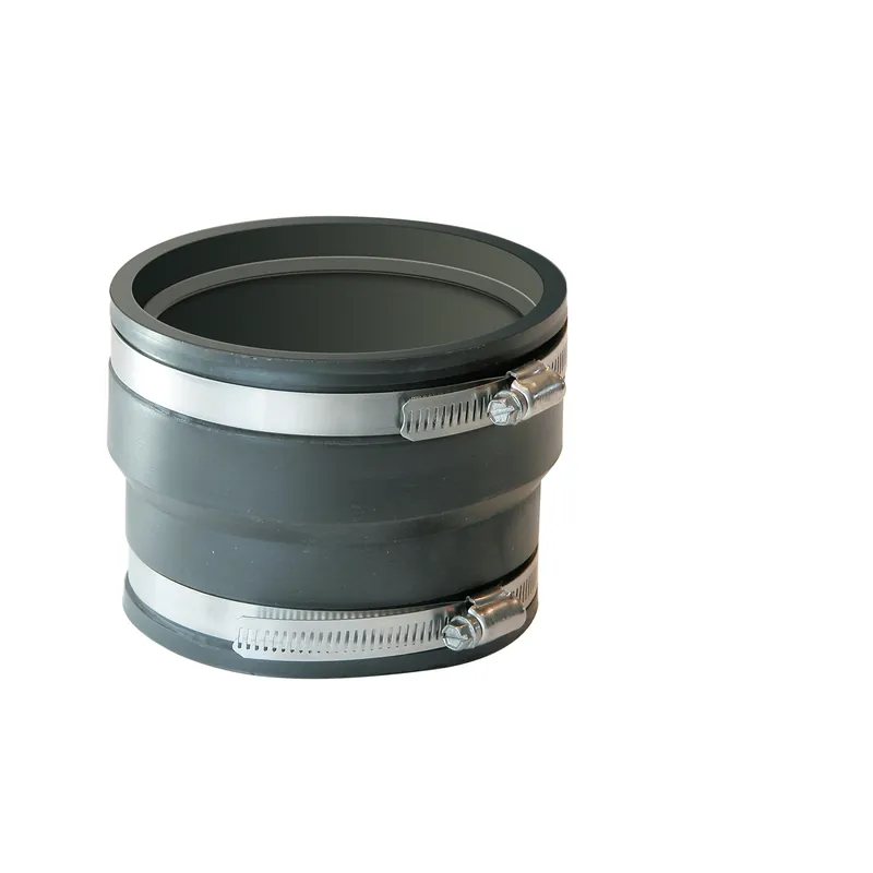 Fernco Schedule 40 3 In. Hub X 3 In. D Hub PVC 4 In. Flexible Coupling 1 Pk