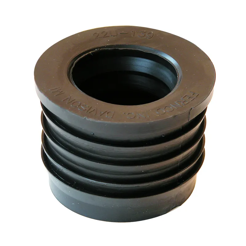 Fernco Schedule 40 2 In. Compression X 1-1/2 In. D Hub PVC Donut Fitting 1 Pk