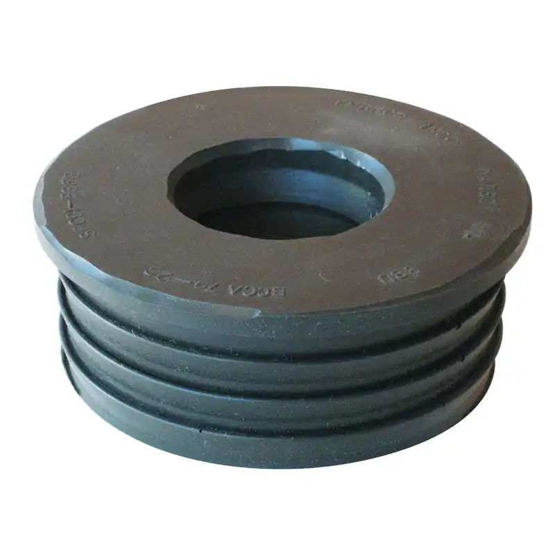 Fernco Schedule 40 3 In. Compression X 1-1/2 In. D Compression PVC Donut Fitting 1 Pk