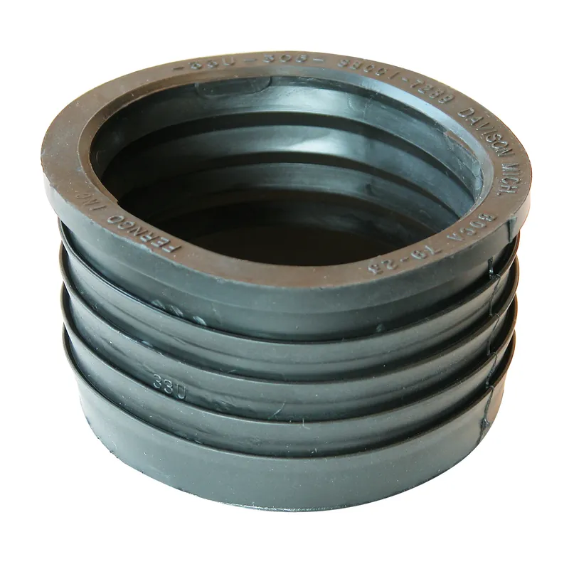 Fernco Schedule 40 3 In. Compression X 3 In. D Compression PVC 4-1/2 In. Donut Fitting 1 Pk