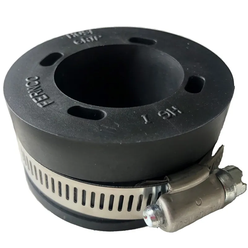 Fernco Schedule 40 1-1/2 In. Hub Each X 1 In. D Hub PVC Connector 1 Pk