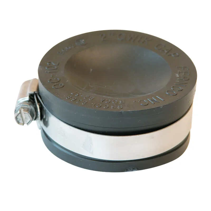 Fernco Schedule 40 2 In. Hub Hub PVC Drain Cap 1 Pk