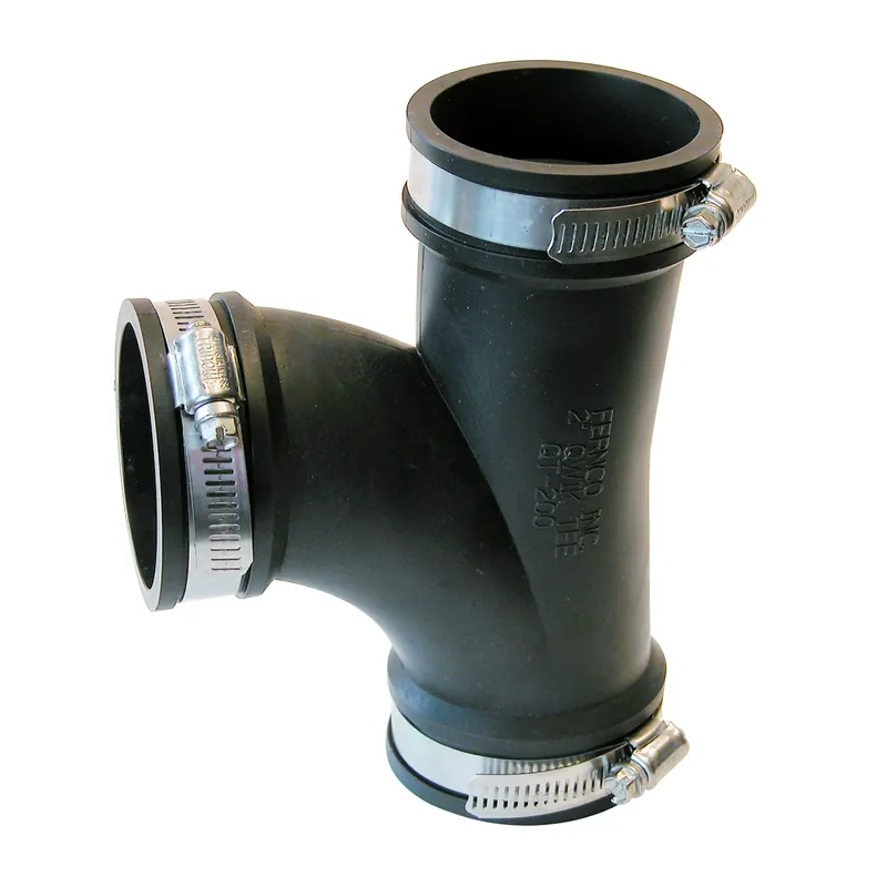 Fernco Schedule 40 2 In. Hub X 2 In. D Hub PVC Tee 1 Pk