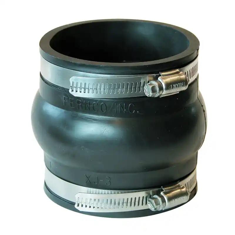 3 In. Pvc Expansion Coupling For Drain, Waste, And Vent Pipes