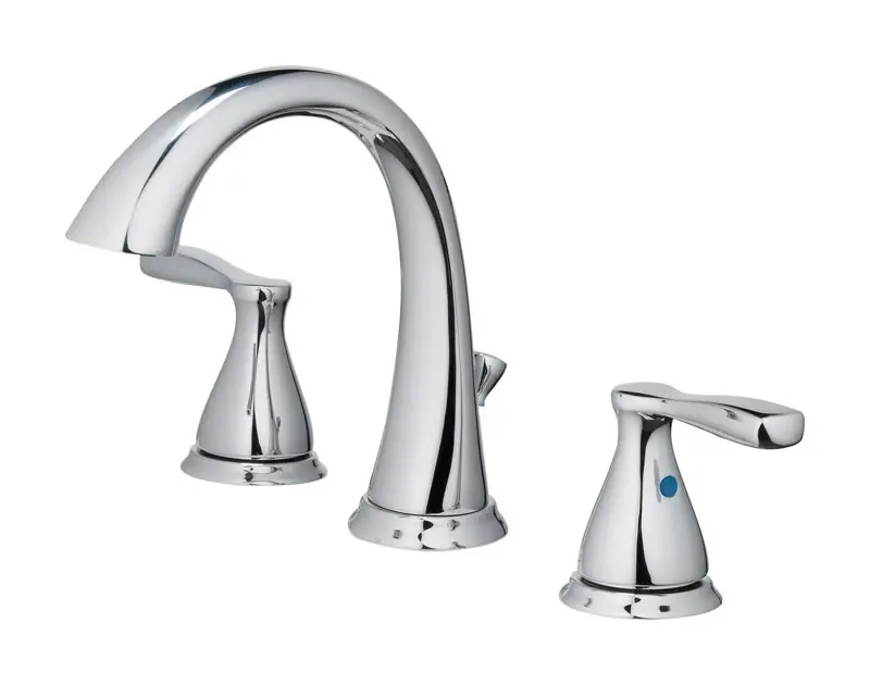 Modena Chrome Widespread Bathroom Sink Faucet 6-8 In. With Quick Pop-up Drain