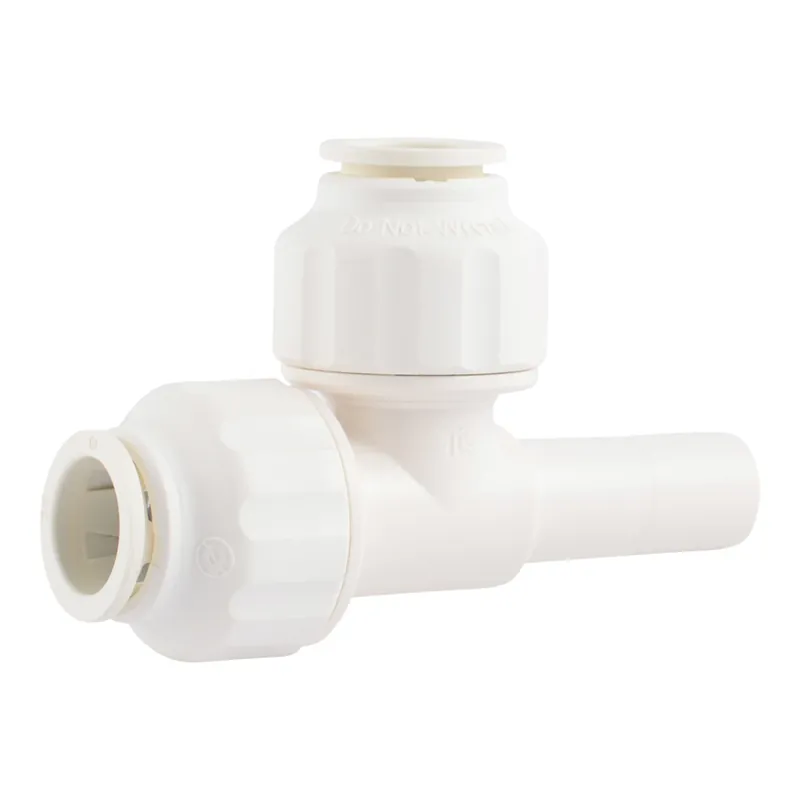Quick Connect Push To Connect 1/2 In. Cts Stackable Tee Model 25676