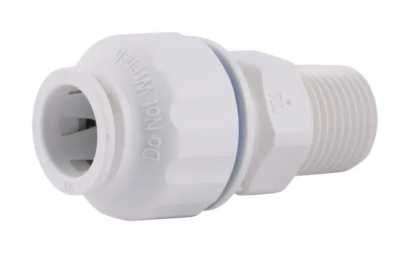 Quick Connect Push To Connect 1/2 In. Cts X 1/2 In. Npt Male Connector