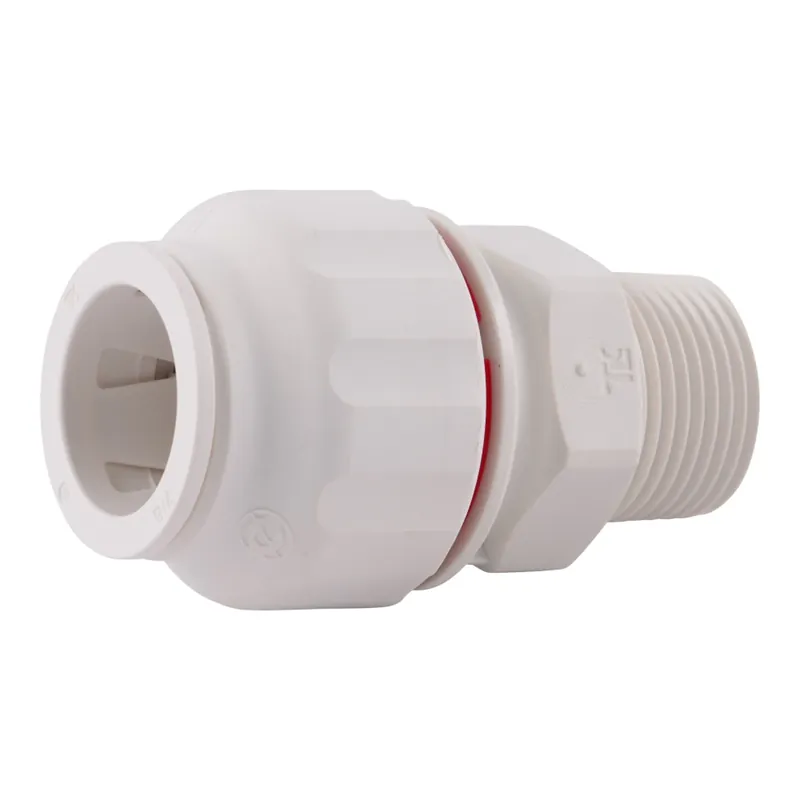 Quick Connect Push To Connect 3/4 In. Cts X 3/4 In. Npt Male Connector