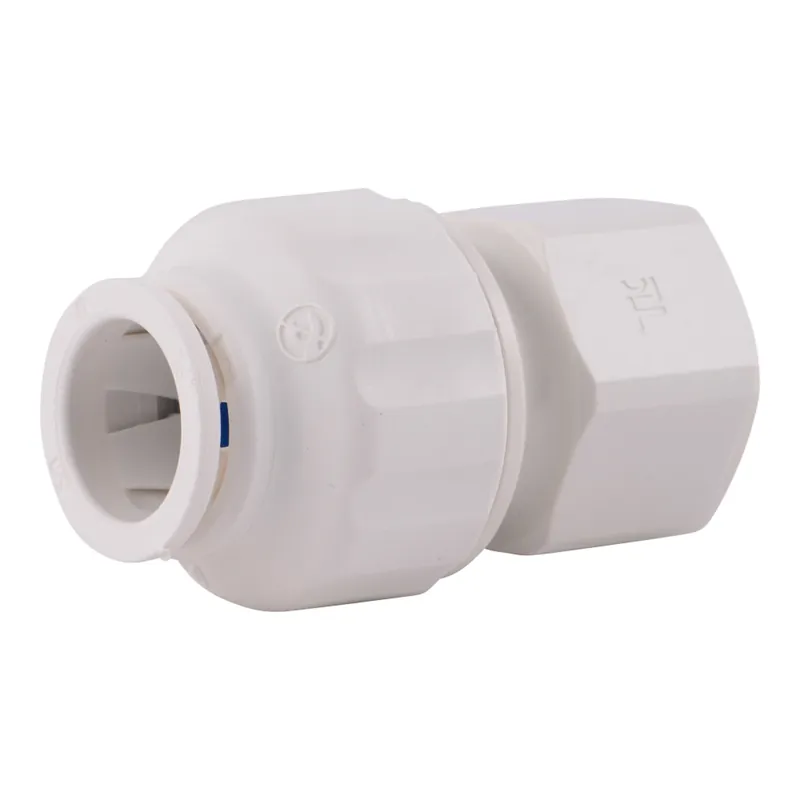 Push To Connect 1/2 In. Push X 1/2 In. Dia. Fpt Plastic Adapter
