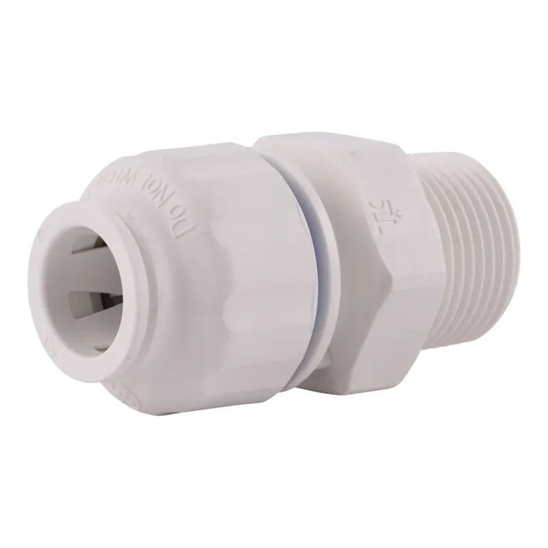 Push To Connect 1/2 In. Cts X 3/4 In. D Mpt Plastic Male Connector