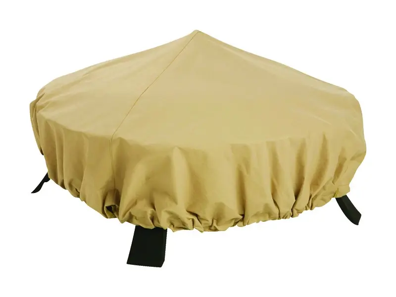 44 In. Diameter Tan Polyester/pvc Fire Pit Cover - Model 58992