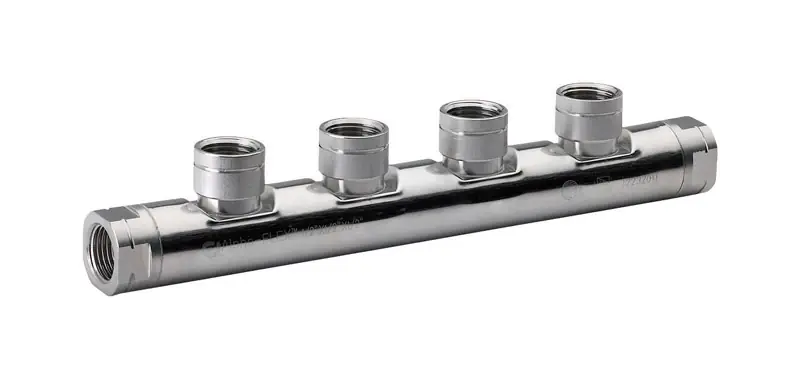 1/2 In. Fpt X 1/2 In. D Fpt X 1/2 In. D Fip Steel Manifold