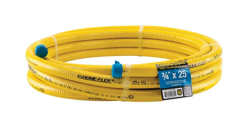3/4 In. X 25 Ft. L Stainless Steel Csst Gas Tubing
