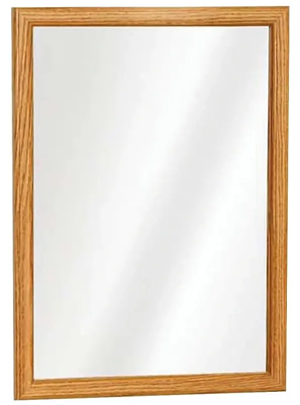 Medicine Cabinet, Oak Frame, 16 X 22 In.