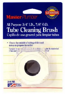 Copper Tube Brush, 3/4 I.D. X 7/8-Inch O.D.