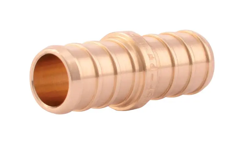 SharkBite 1/2 In. PEX X 1/2 In. D PEX Brass Coupling