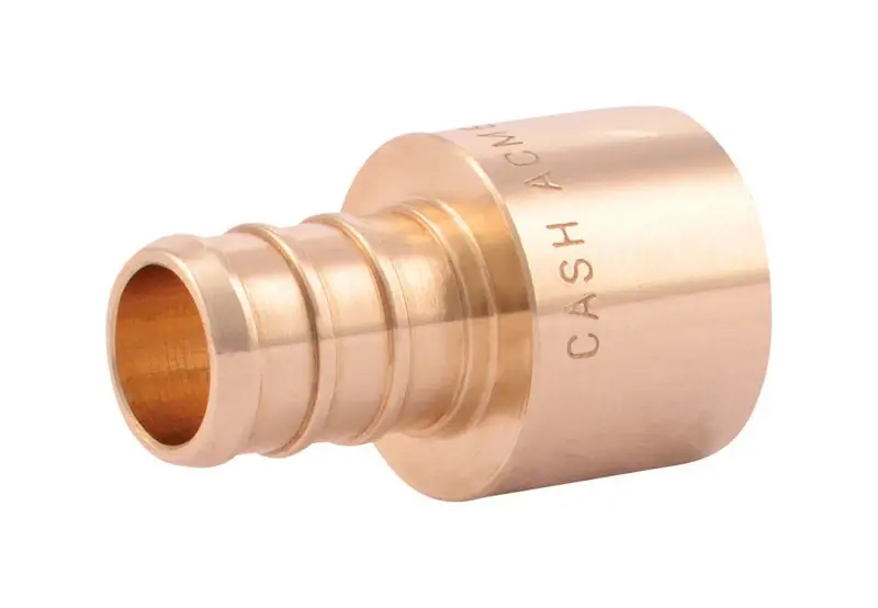 SharkBite 1/2 In. FPT X 1/2 In. D FPT Brass Female Adapter