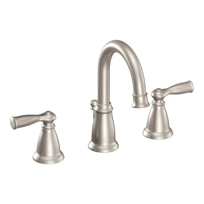 Banbury Brushed Nickel Widespread Bathroom Faucet 8-16 In. Model Ws84924srn
