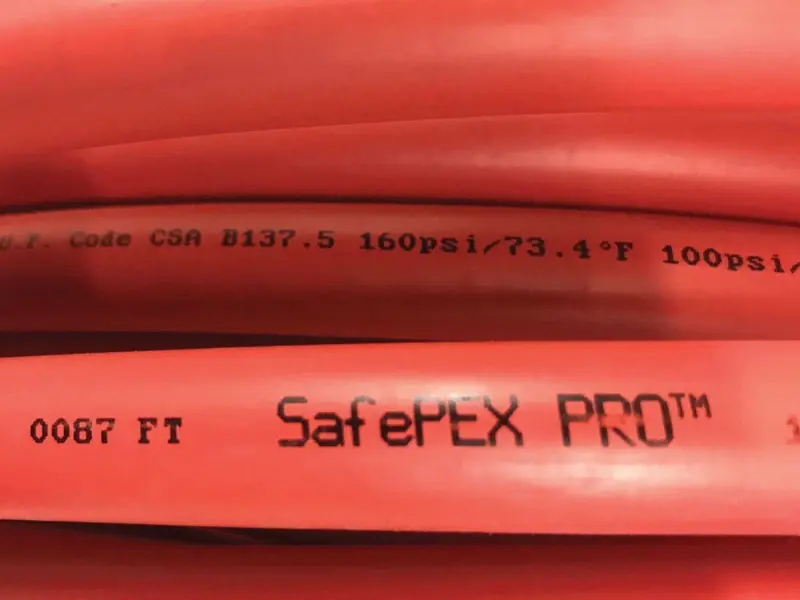Pro 1/2 In. Diameter X 5 Ft. Length Pex Tubing 100 Psi