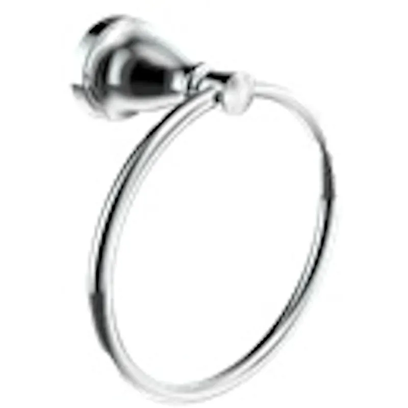 Hilliard Chrome Towel Ring Metal My2786ch - Elegant Bathroom Accessory