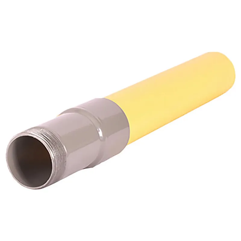 Underground 1/2 In. Polyethylene Gas Pipe Transition Fitting