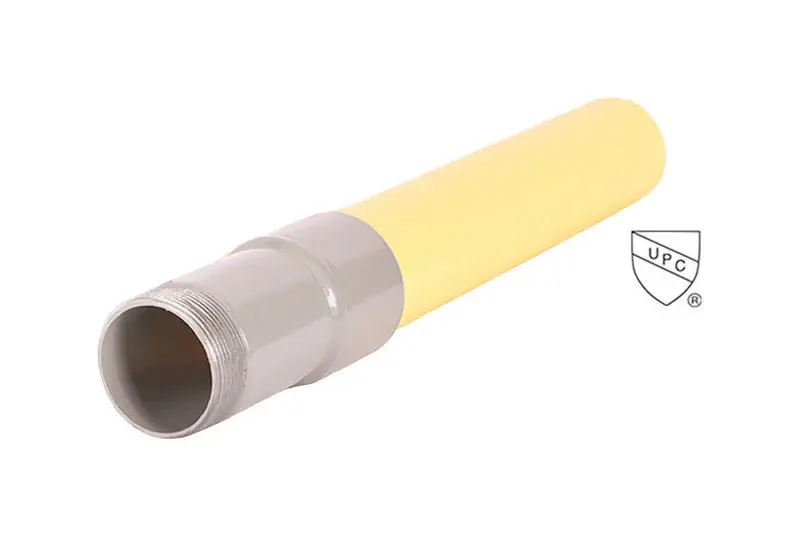 Underground 3/4 In. Polyethylene Gas Tubing And Transition Fitting