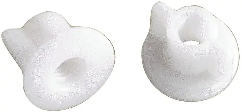 Pp834-5 Wing Nuts White Plastic For Toilet Tank Installation