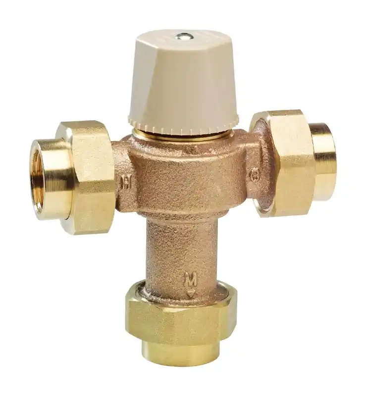 Watts 3/4 In. FNPT Brass Mixing Valve 3/4 In. FNPT 1 Pk