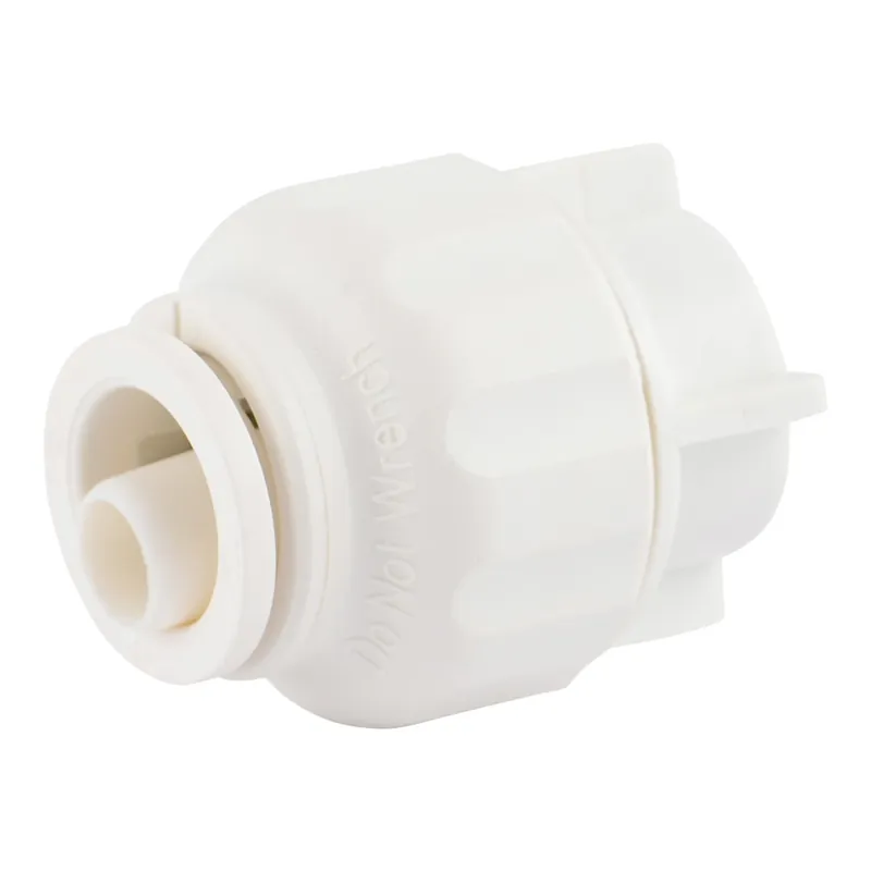 SharkBite 3/8 In. Push X 3/8 In. D Push Plastic End Stops 1 Pk