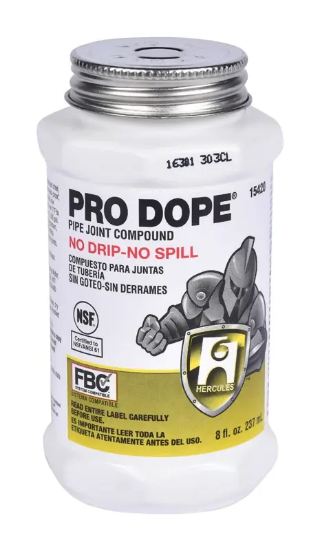 Hercules Pro Dope Thread Sealant, 1/2 Pint