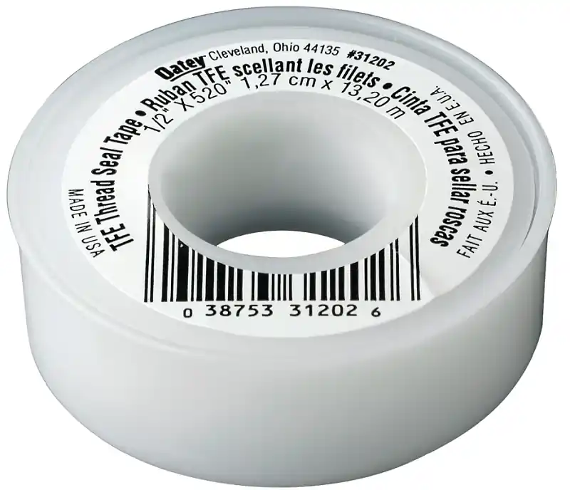White 1/2 In. W X 260 In. L Thread Seal Tape - 0.1 Oz