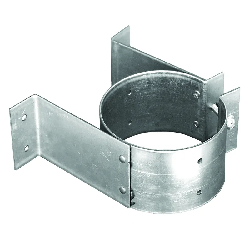 Pellet Vent Wall Strap, 4 In.