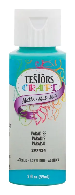 Acrylic Craft Paint, Matte Paradise, 2-oz.