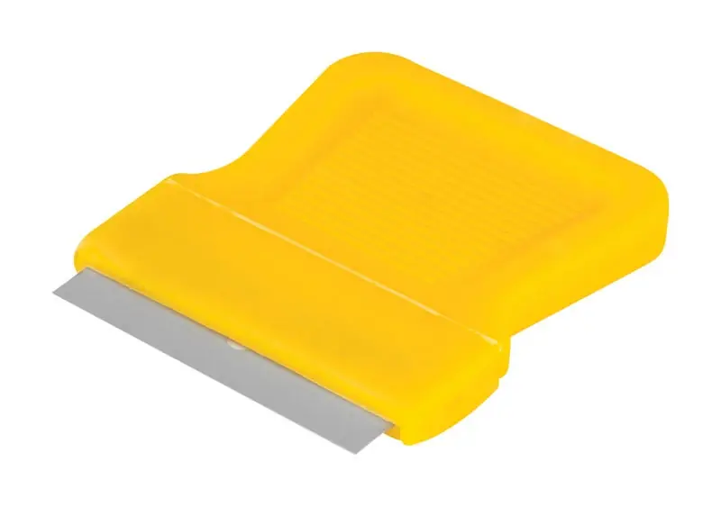 2 Inch Wide Stainless Steel Mini Glass Scraper Model W3200