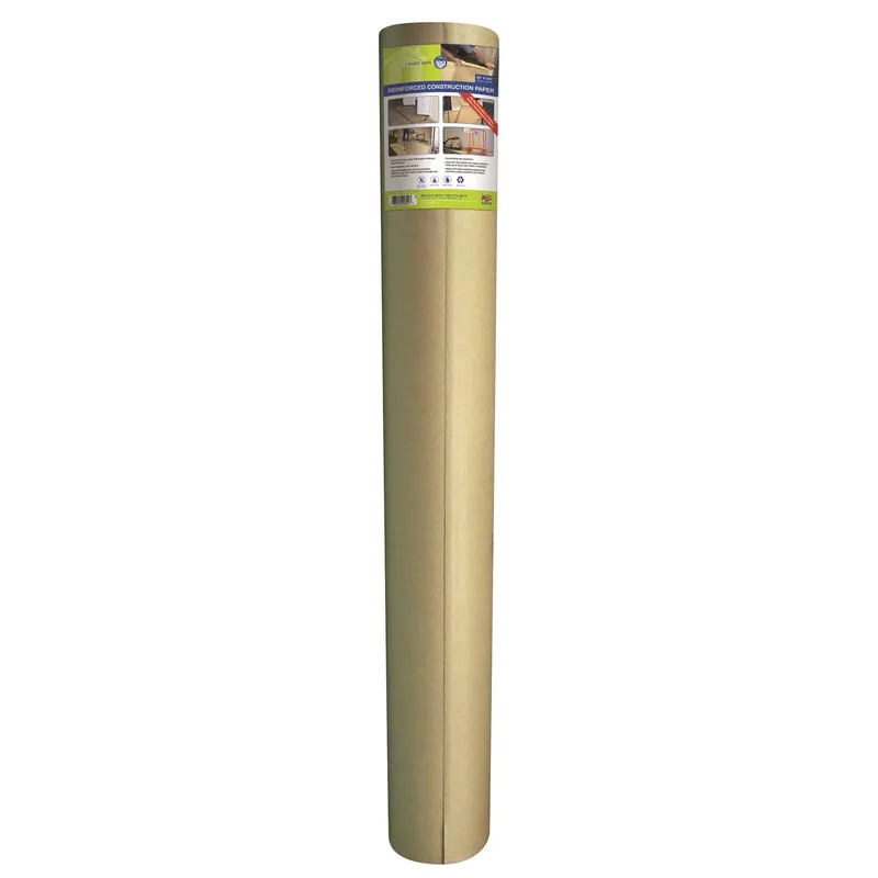 IPG 36 In. W X 300 Ft. L Kraft Reinforced Construction Paper 1 Pk