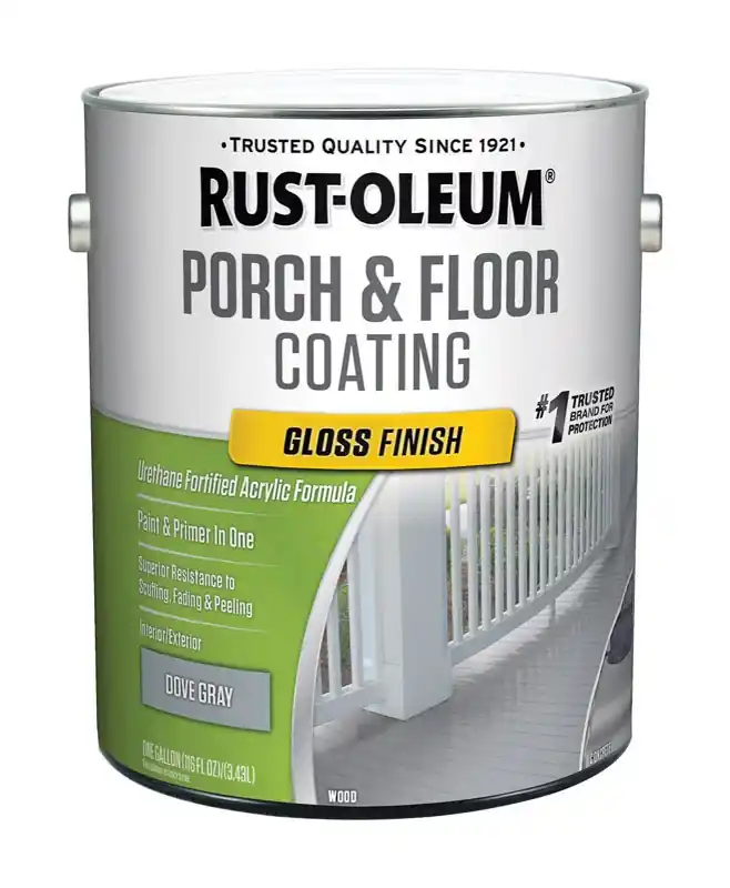 Porch & Floor Urethane Finish, Gloss Dove Gray, 1-Gallon
