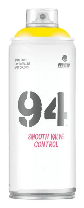 MTN 94 Matte Light Yellow Spray Paint 400 Ml