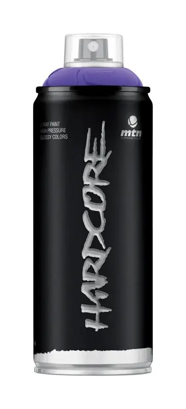 Hardcore Gloss Anonymous Violet Spray Paint 11 Oz - All Purpose, Uv & Water Resistant