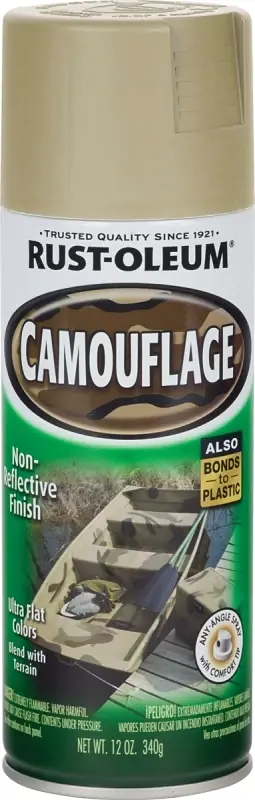 Specialty Spray Paint, Camouflage Sand, 12-oz.