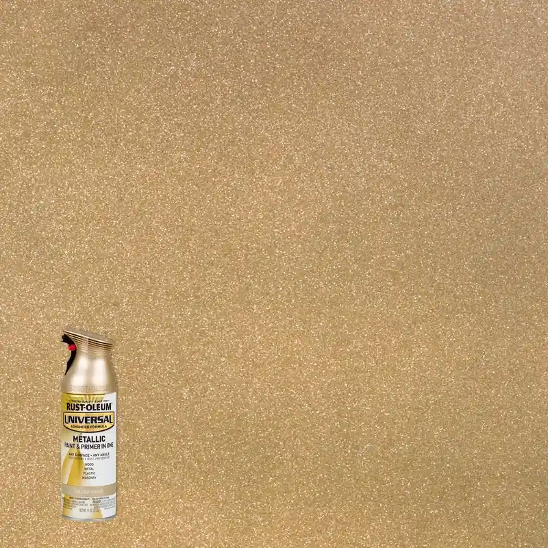 Rust-Oleum Universal Metallic Gilded Brass Spray Paint 11 Oz