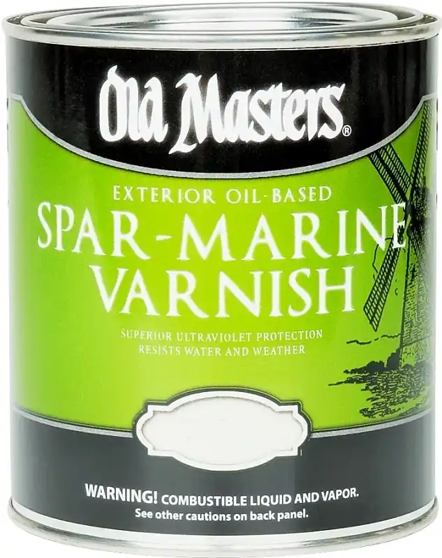 Exterior Spar-Marine Varnish, Oil-Based, Gloss, Clear, 1-Gallon